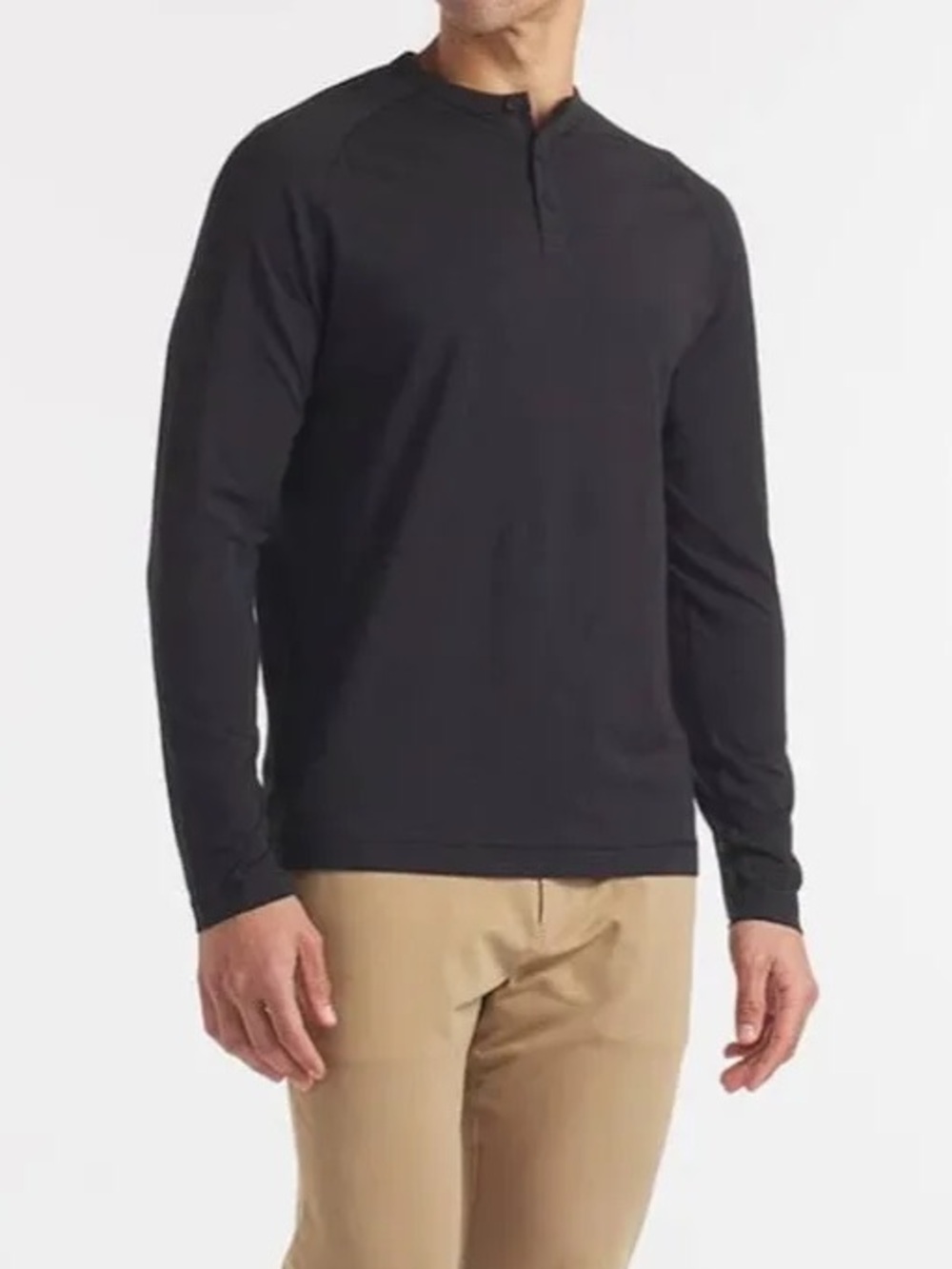 Public Rec Go-To Henley in Black